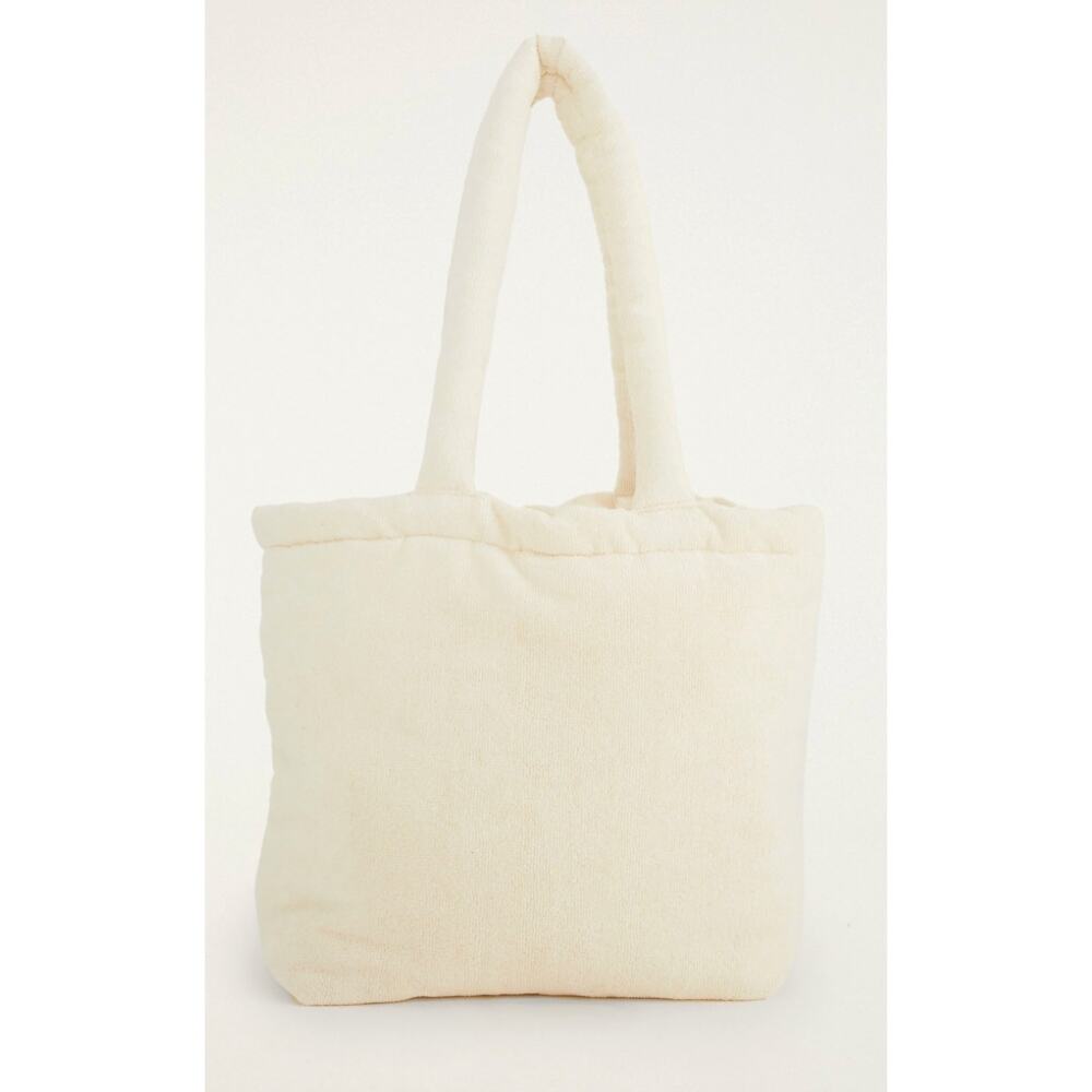 Farm Rio NEW Off-White Embroidered Rio Tote Bag - Picture 2 of 10